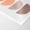 Plakat bez ramy 40x50 - Minimalizm i Geometria - minimalistyczny obraz, mid-century styl