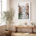 Plakat bez ramy 21x30 - Wenecja na Twojej Ścianie - wenecja, kanały