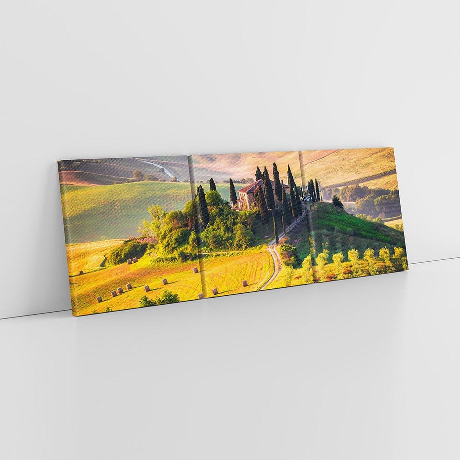 Obraz na płótnie 120x40 - Pejzaż w perspektywie - pejzaż, perspektywa