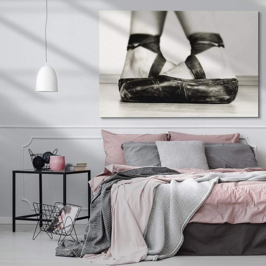 Obraz na płótnie 120x80 - W Monochromatycznych Nutach - fotografia, czarno biała