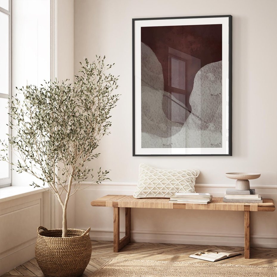 Plakat bez ramy 21x30 - Zaklęte Zaburzenia - mroczny plakat, nowoczesne wnętrza