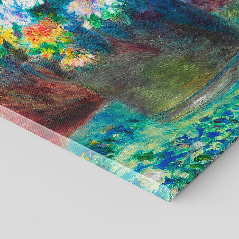 Obraz na płótnie 50x70 - Chryzantemy (1881–1882), Pierre-Auguste Renoir - Reprodukcja - reprodukcja, obraz na płótnie