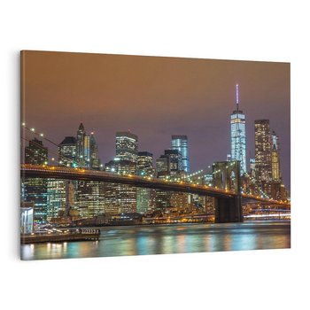 Obraz na płótnie 70x50 - Ikona Nowego Jorku - most, Nowy Jork