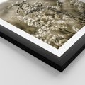 Plakat w ramie 30x40 - Pampas i Bocho - suche trawy, bocho - rama czarna
