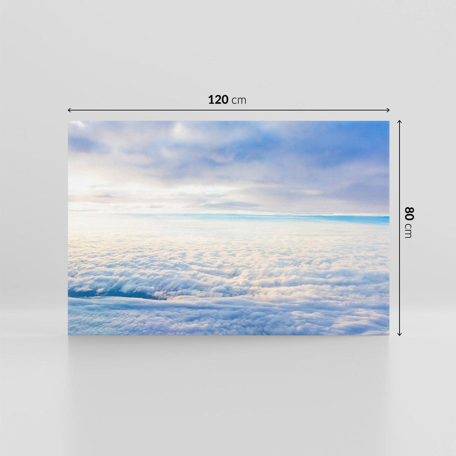 Obraz na płótnie 120x80 - nieskończoność nad głową - niebo, chmury