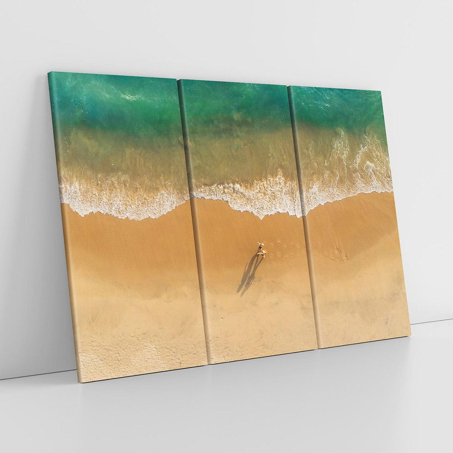 Obraz na płótnie 120x80 - Oaza Relaksu - plaża, morze