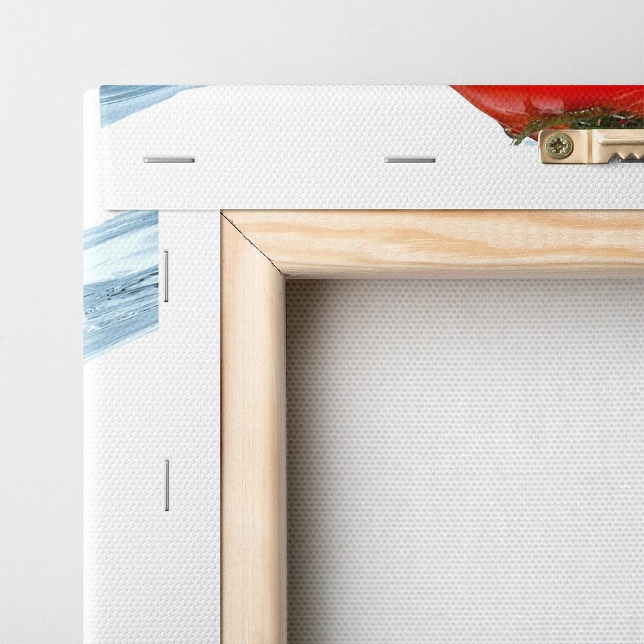 Obraz na płótnie 50x70 - Apetyczna KuchniaNowoczesna Ekspresja - pomidor, jedzenie