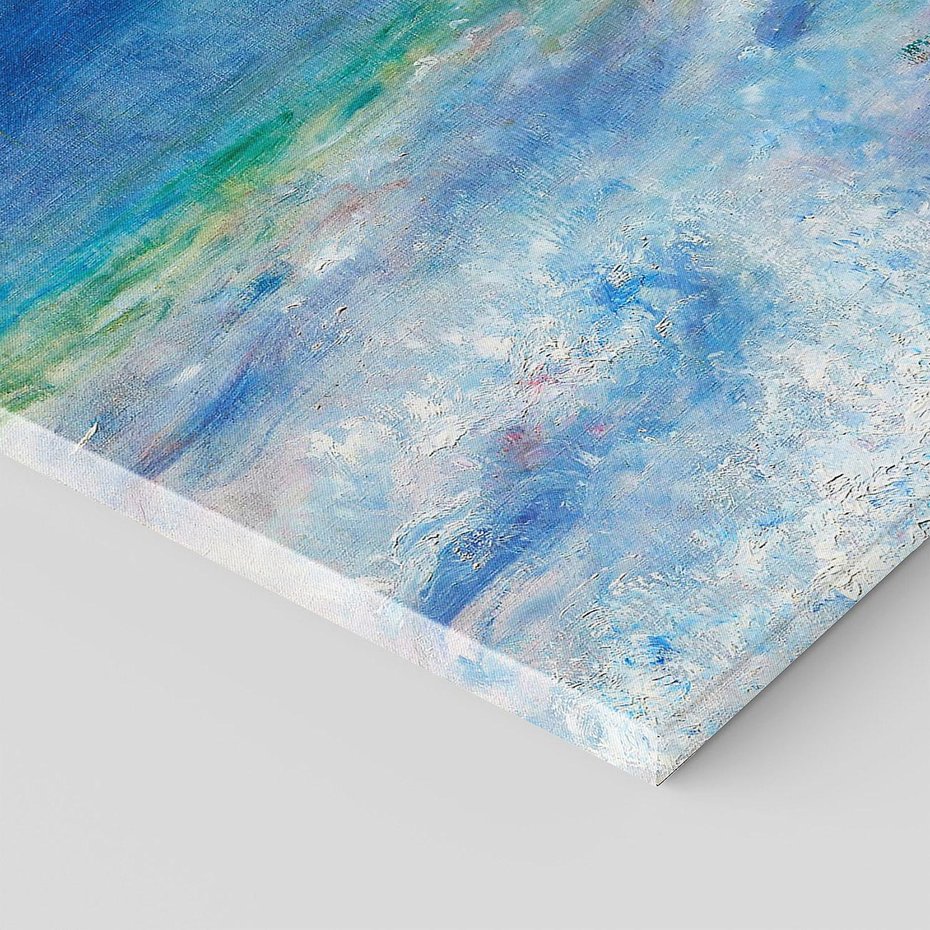 Obraz na płótnie 140x70 - "Seascape" (1897), Pierre-Auguste Renoir - Reprodukcja - reprodukcja, obraz na płótnie