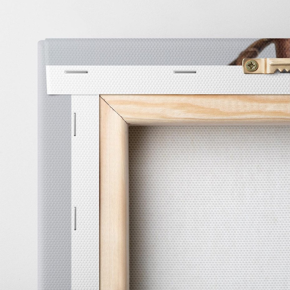 Obraz na płótnie 80x120 - Bawełniana boho miękkość - bawełna, boho