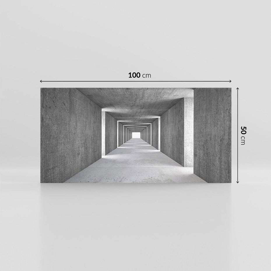 Obraz na płótnie 100x50 - Abstrakcyjna głębia - 3D, tunel