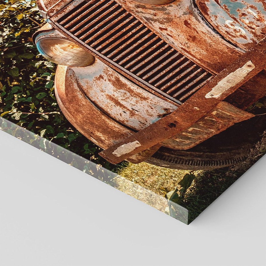 Obraz na płótnie 120x60 - Retro Samochód - retro, samochód