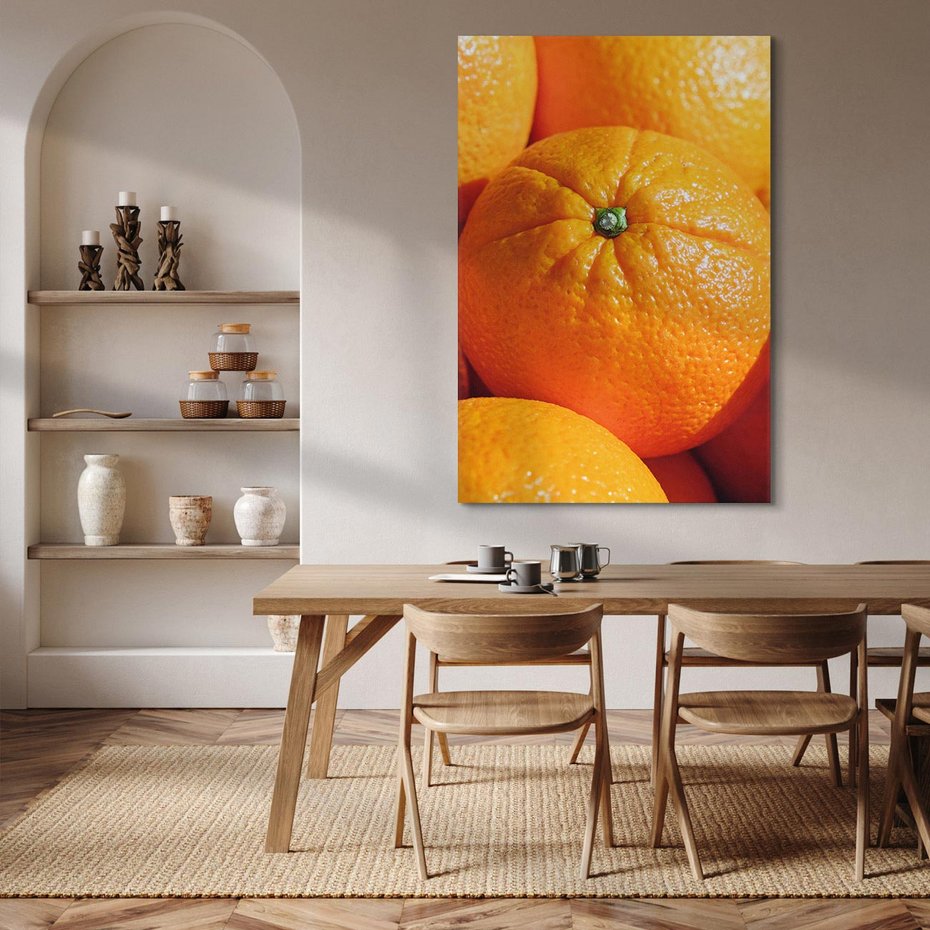 Obraz na płótnie 70x100 - Pomarańcze Owoce - pomarańcze, owoce