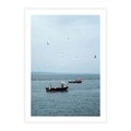 Plakat bez ramy 30x40 - Rybacki Urok - morze, kutry rybackie
