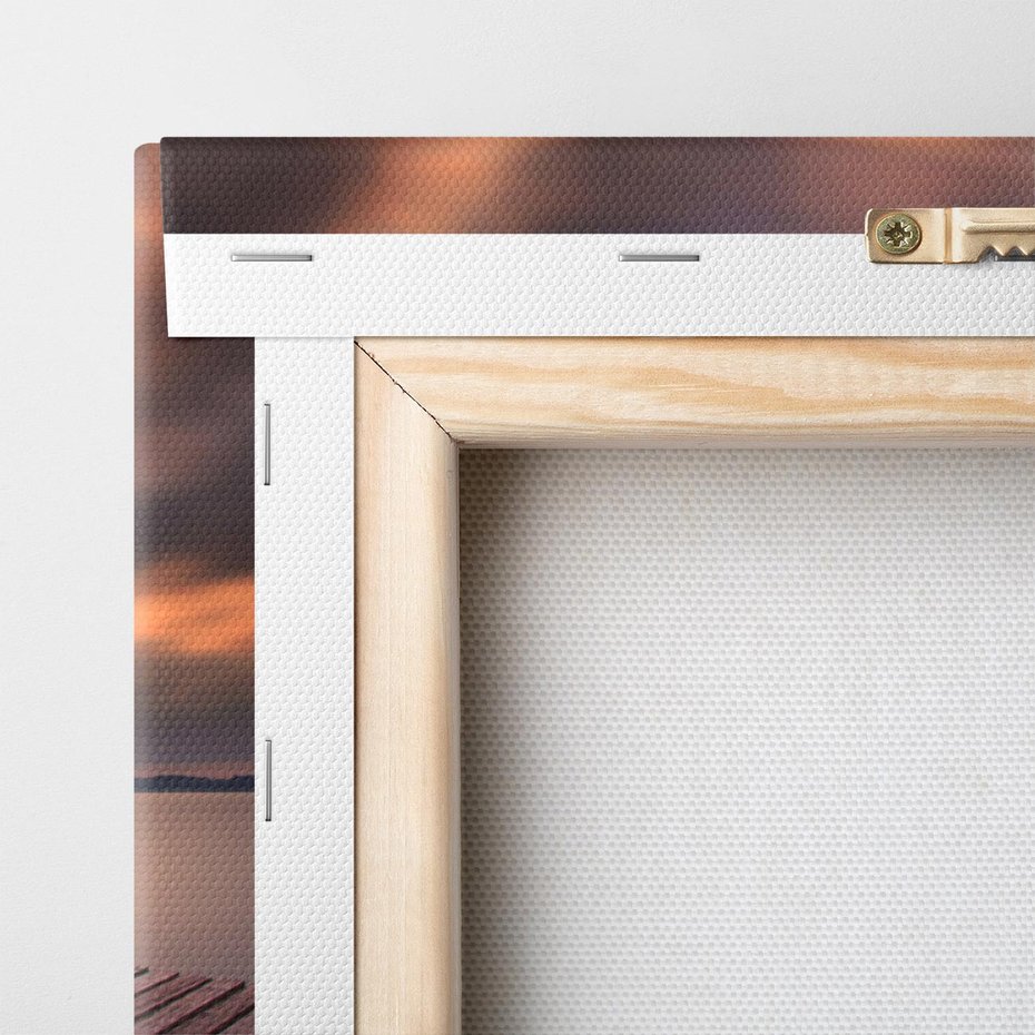 Obraz na płótnie 70x50 - Marina nad Oceanem - Tajlandia, marina