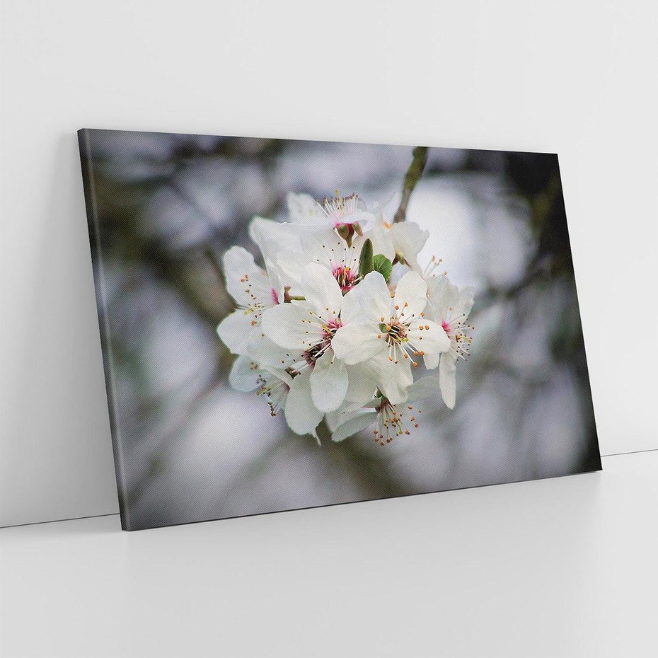 Obraz na płótnie 120x80 - Kwiatowa harmonia w tonacji pastelowej - kwiat, kwiaty