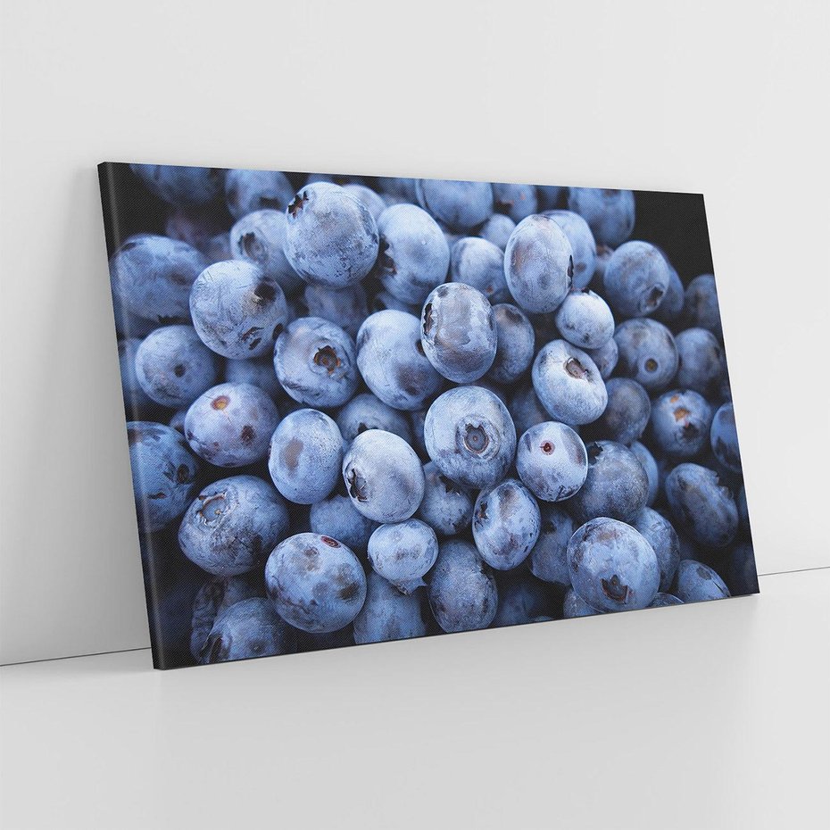 Obraz na płótnie 120x80 - Borówki Leśna Harmonia - borówki, owoce