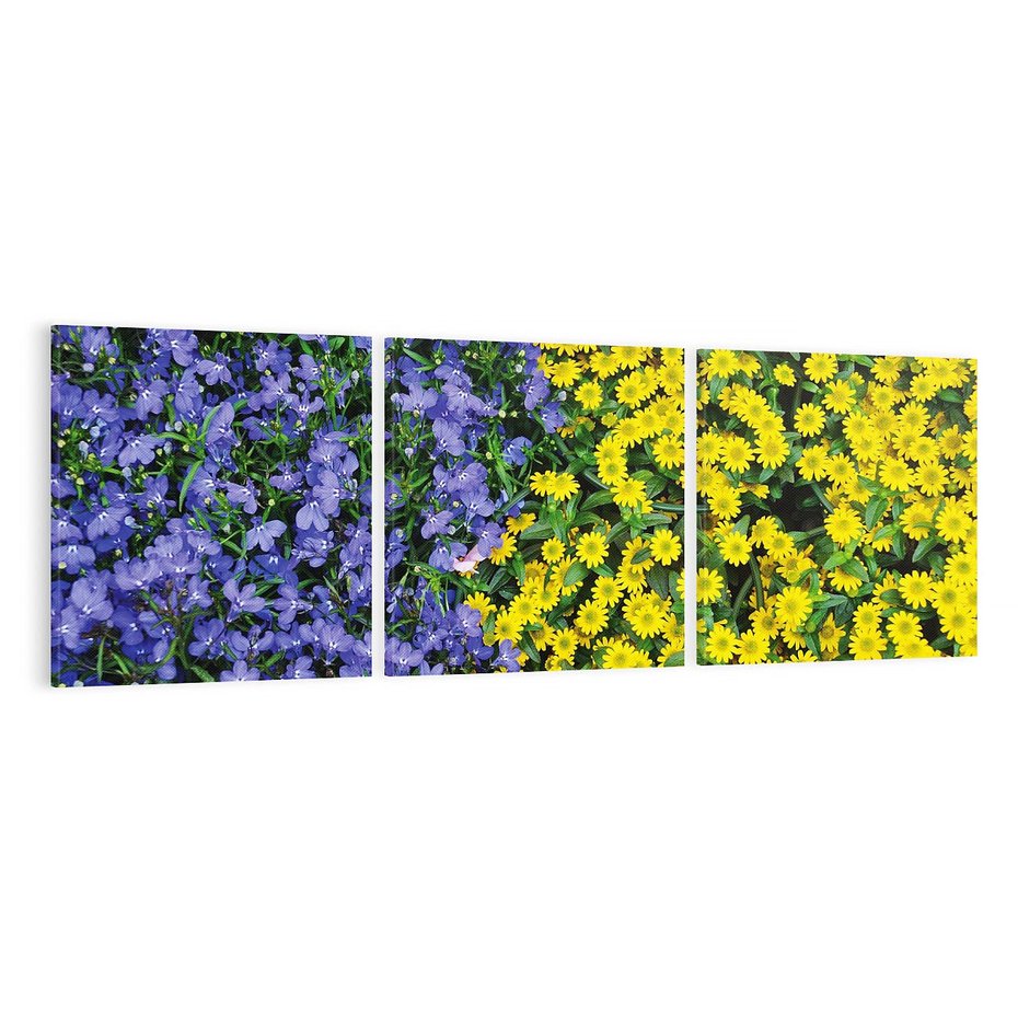 Obraz na płótnie 120x40 - Tulipanowe Elegancja - kwiat, kwiaty