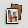 Plakat w ramie 30x40 - Symbol Big Benu - Londyn, budka - rama czarna