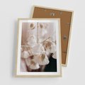 Plakat w ramie 50x70 - Suszona Delikatność - suszone kwiaty, rośliny - rama drewno