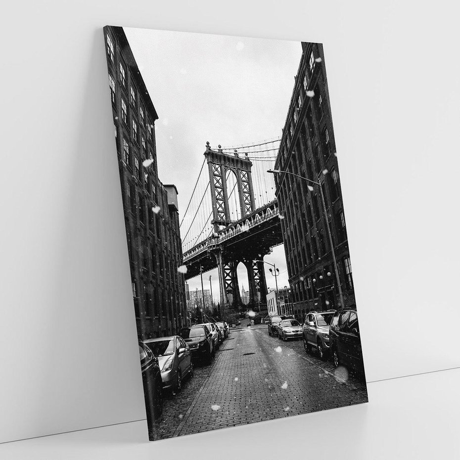 Obraz na płótnie 50x70 - Ikona Miasta - Nowy Jork, most