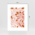 Plakat bez ramy 30x40 - Nieskrępowane wyobraźnie kolorów - kwiaty, pastelowe kolory