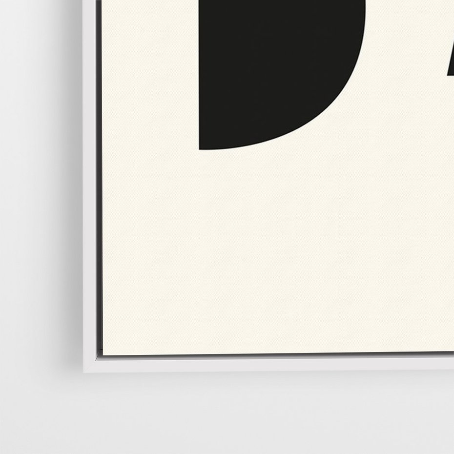 Obraz w ramie 80x120 - Rozświetlony Cień - abstrakcyjna sztuka, geometria - rama biała