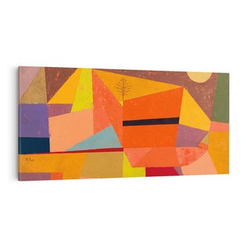 Obraz na płótnie 140x70 - Joyful Mountain Landscape 1929, Paul Klee - Reprodukcja - reprodukcja, obraz na płótnie