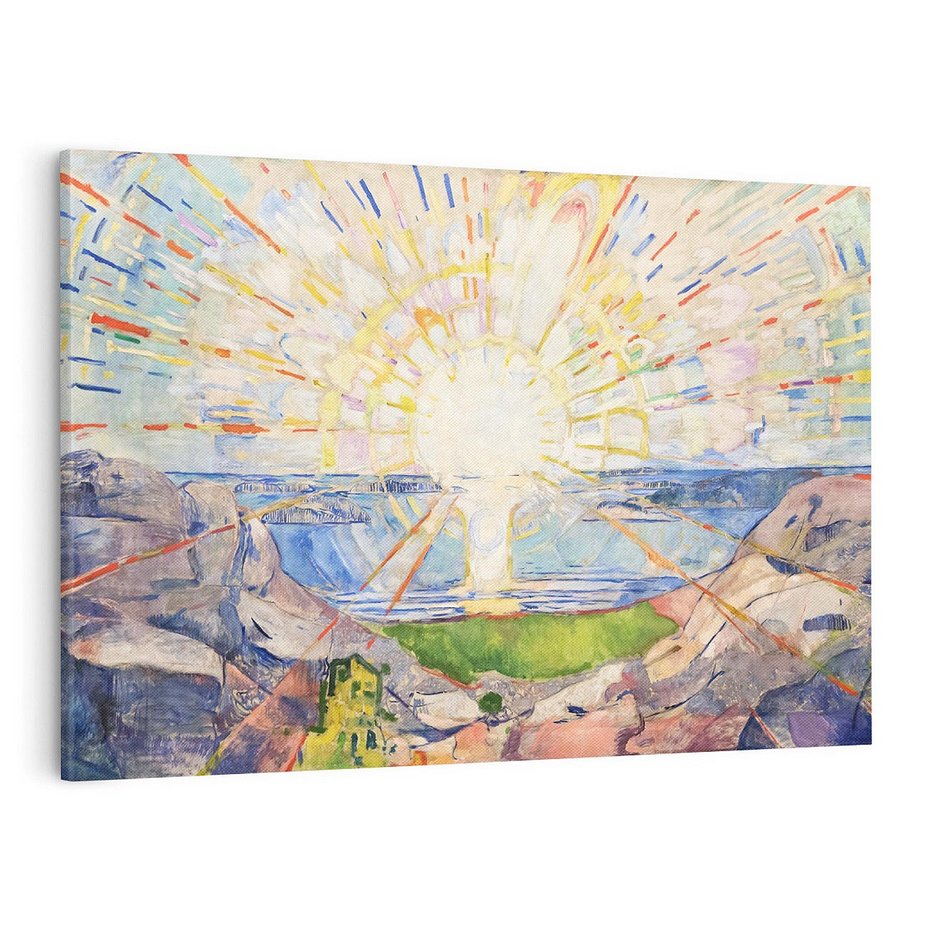 Obraz na płótnie 120x80 - "Solenintro" (1912-1913) Edvard Munch - Reprodukcja - reprodukcja, obraz na płótnie