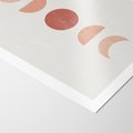 Plakat bez ramy 30x40 - Mistyka Boho - boho plakat, beże brązy