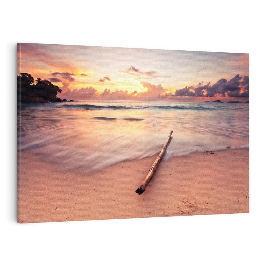 Obraz na płótnie 70x50 - Magia Morza - plaża, morze
