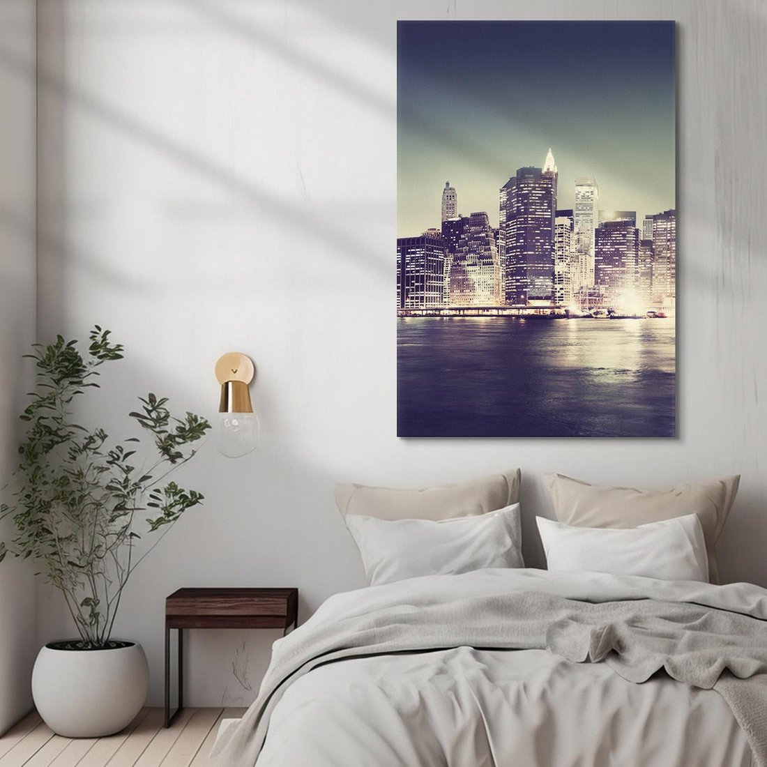 Obraz na płótnie 50x70 - Miasto niekończących się możliwości - Nowy York, miasto