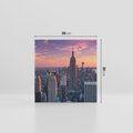 Obraz na płótnie 30x30 - Nowy Jork - Błyskawice Manhattanu - Nowy Jork, Manhattan