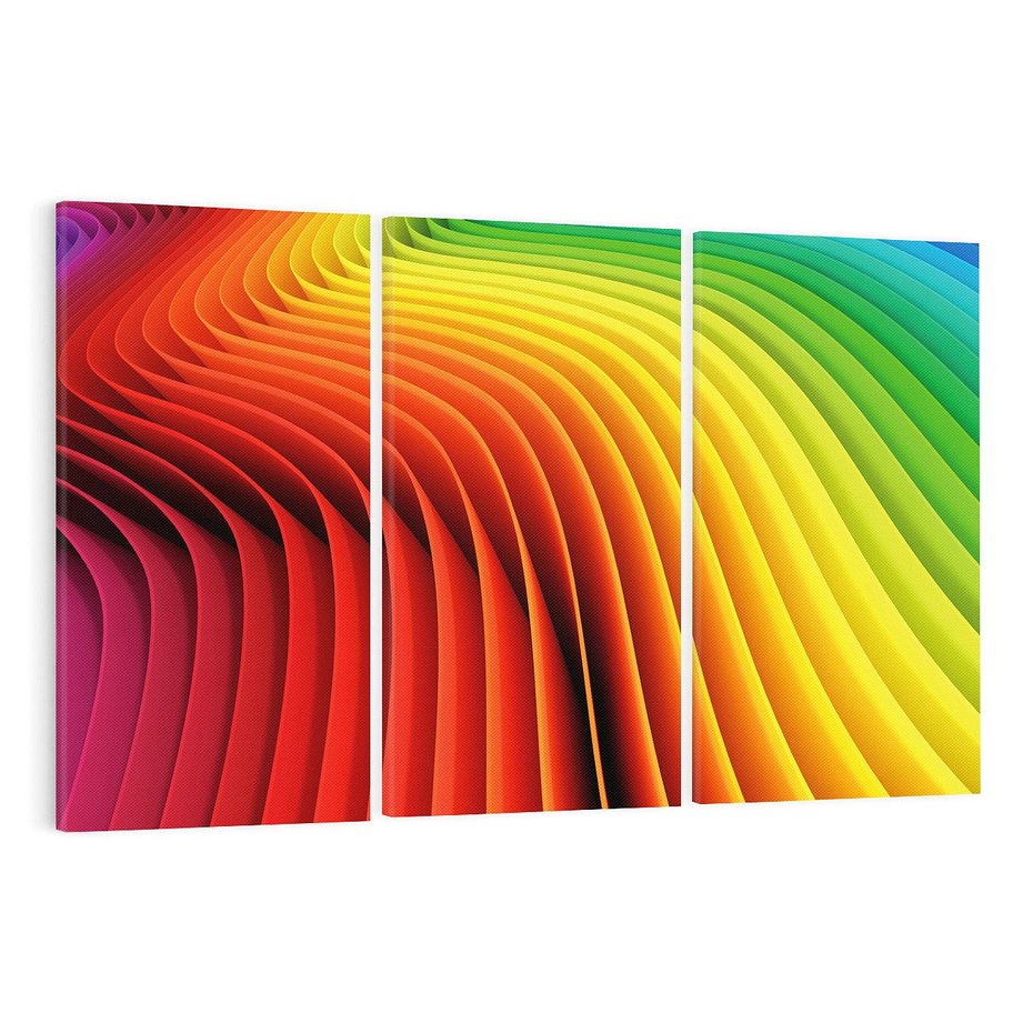 Obraz na płótnie 120x80 - Wyrażenie bez granic - abstrakcja