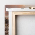 Obraz na płótnie 120x40 - Skały oplątane słońcem - skały, słońce