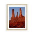 Plakat w ramie 40x50 - Wielki Kanion - majestat pustyni - Wielki Kanion, pustynia - rama drewno