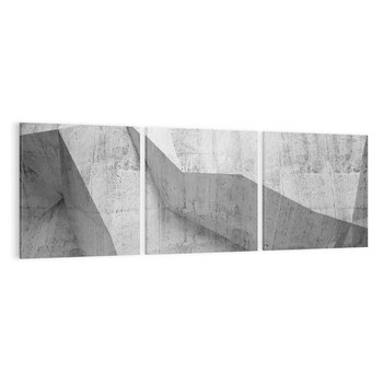 Obraz na płótnie 150x50 - Geometryczna harmonia sztuki - geometria, sztuka