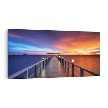 Obraz na płótnie 120x60 - Bangkok nad Wodą: Urok Tajlandii - Bangkok, morze