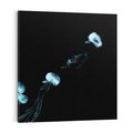 Obraz na płótnie 60x60 - Dym w abstrakcji - dym, abstrakcja