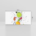 Obraz na płótnie 120x60 - Kulinarne Inspiracje - owoce, woda