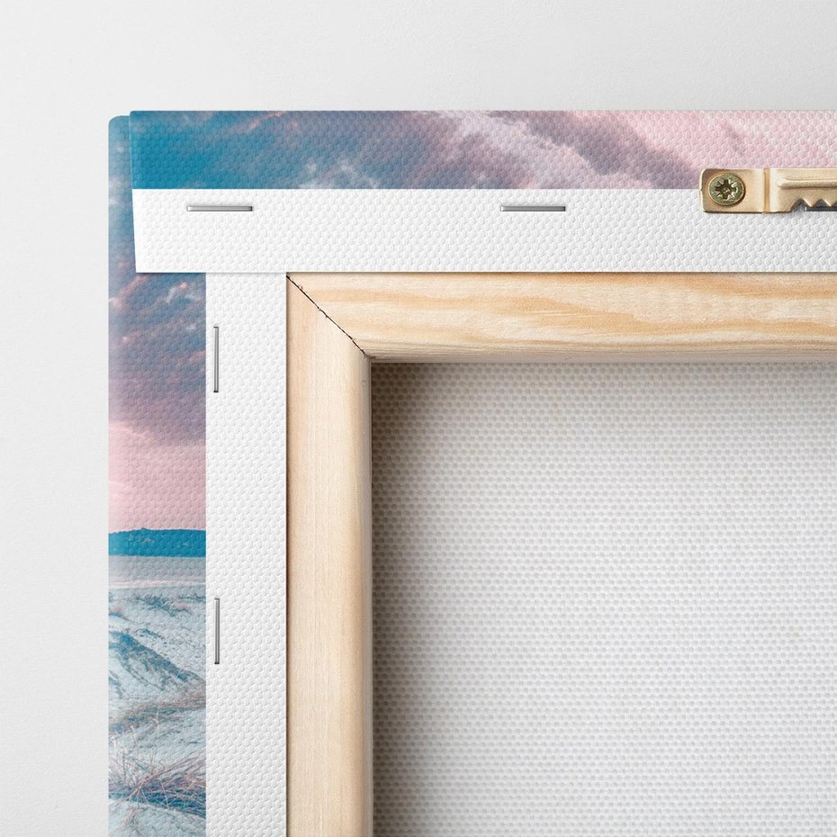 Obraz na płótnie 100x70 - Magia Zachodu Słońca - fotografia, stonowane kolory