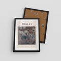 Plakat w ramie 30x40 - Elegancja Baletu na Plakacie - reprodukcja, degas - rama czarna