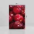 Obraz na płótnie 50x70 - Wiśnie Owocowa Rozkosz - wiśnie, owoce