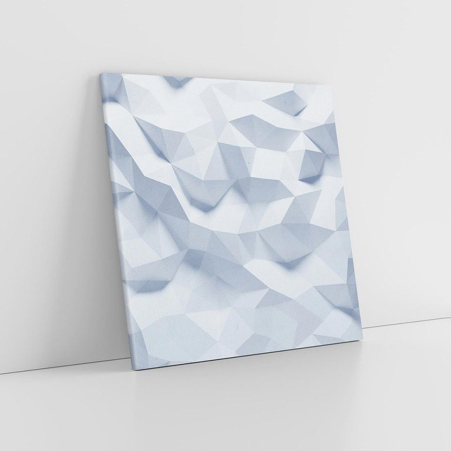 Obraz na płótnie 60x60 - Trójwymiarowa geometria - geometria, 3d