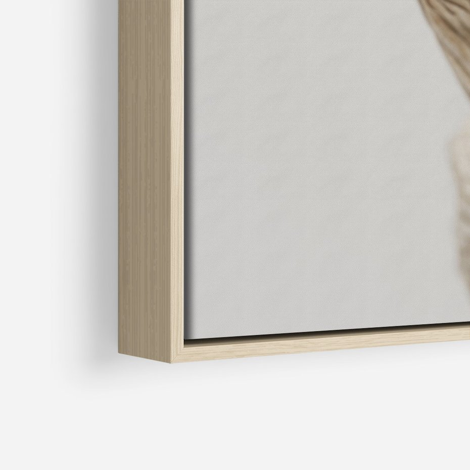 Obraz w ramie 80x120 - Suszone piękno - susz, suche - rama drewno