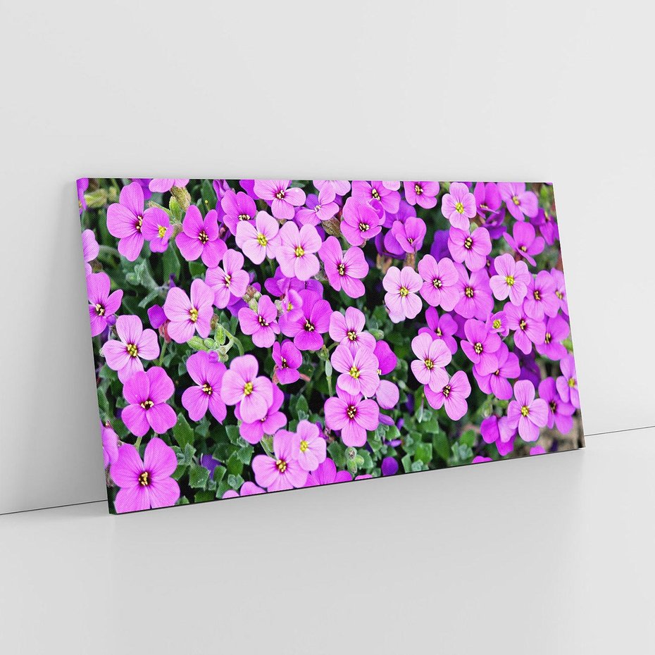 Obraz na płótnie 120x60 - Kwiatowa poezja w pastelowych odcieniach - kwiat, kwiaty