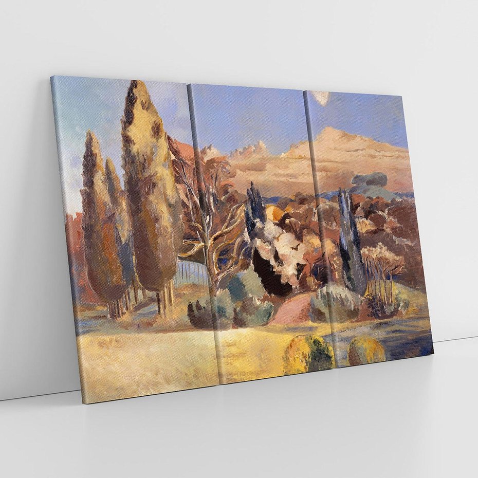 Obraz na płótnie 120x80 - Landscape of the Moon's First Quarter (1943), Paul Nash - Reprodukcja - reprodukcja, obraz na płótnie