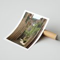 Plakat bez ramy 21x30 - Urokliwa włoska uliczka - włoska, uliczka