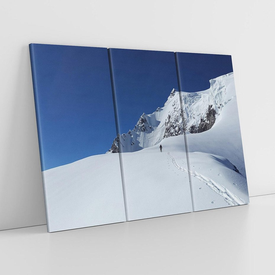 Obraz na płótnie 120x80 - Górska zima w pełnym blasku - góry, zima