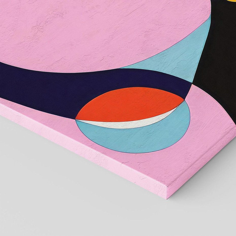 Obraz na płótnie 120x80 - Kolorowe Ulotności - abstrakcyjny obraz olejny, żywe kolory