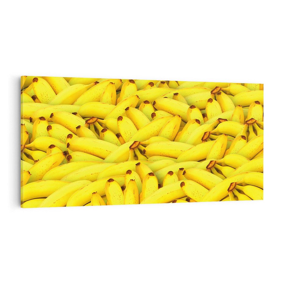 Obraz na płótnie 100x50 - Banany Owocowy Uśmiech - banany, owoce